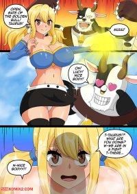 Porn comic Lucy X Taurus. Erebeta. Fairy Tail Sex comic busty blonde beauty