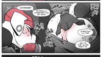 Furry Porn Comic Dub: Getting Familiar anal anthro blowjob biting knotting gay sex