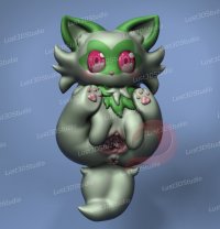 3D file sprigatito pokemon NSFW stl 3D printer design to downloadCults