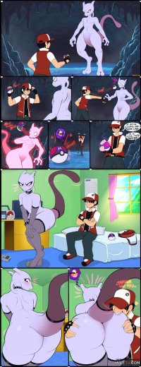 Mewtwo Shadbase gay porn comic