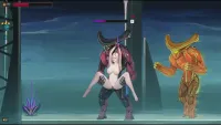 Dark Star act hentai game gameplay. Cute girl in sex