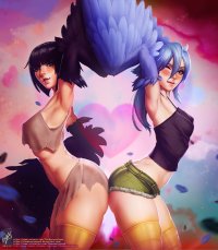 Pickle Pee Pump-a-Rum Crow :: Pickle Pee Pump-a-Rum Crow :: papi :: Papi :: DSIII :: DS Ero :: Monster Musume MonMusu Daily Life with a Monster Girl Monster Musume ::