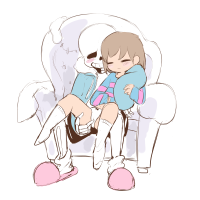 Post 2836427: Frisk Sans Undertale