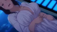 Japanese anime MILF mom teaches stepson sex and makes him cum inside