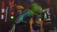 Bob-Ombette Testing Facility WyerframeZ4K
