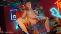 Glamrock Freddy X VanessaFnaf porn