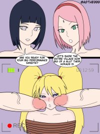 AG on X: Sakura Hinata and Naruto put on a show futa futanari futaonmale nsfw hentai