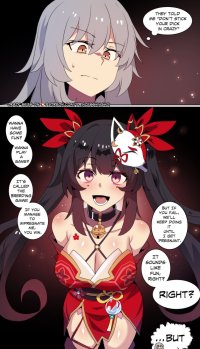 THEY TOLI? ME VONT GTICK yOUR I7ICK. IN CRAZV. WANNA HAVE SOME FUN? WANNA PLAy r IT Stelle Honkai star rail :: trailblazer honkai star rail ::