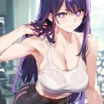 Oshi No Ko.. Hoshino Ai Stalked. Gym Creep