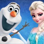 frozen parody: Elsa Olaf and his big carrot