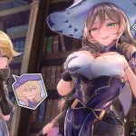 Skeb Lisa and Aether Bodyswap Genshin Impact by Kawaii-Tsunaho on DeviantArt