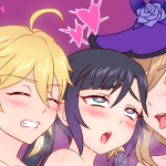 Aether x Mona x Lisa by burbur