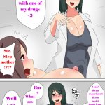 Muttumuu A mad futanari and her sons brawny wife get to fuck English comic porn