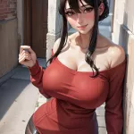 AI created spy x family yor briar hentai pictures by panda-ai about longsleeves thighgap