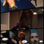 Porn comic Cantraps. DC Vampires. Gotham Underworld Sex comic were very excited