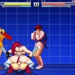 Kasumi get gangbang by Cammy and her friend M.u.g.e.n Gameplay