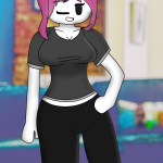 Remastered Old Tall Female Guest from Roblox by Electric-Blue on Newgrounds