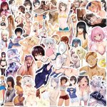 50pcs Hentaii Anime Girl Stickers Waterproof Sun-Proof Decals Stickers for Luggage Bike Car Motorcycle Skateboard Laptops Vehicles Water Bottle : Amazon.ca: Electronics
