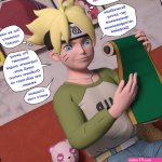 Comic hentai de boruto