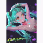 Cyberpunk Edgerunners Rebecca Hentai Poster