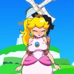 A holiday with peach