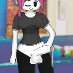 Remastered Old Tall Female Guest from Roblox by Electric-Blue on Newgrounds
