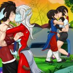 Passionate kiss GineTowa ChiChiVidel by TitFlaviy
