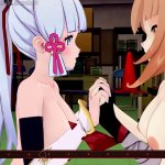 Genshin Impact: Fap Hero Normal level. Eula Ayaka Yoimiya Mona Fischl Layla Faruzan Dehya Candace Nilou Collei