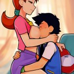 Delia Ketchum Ashs Mom Ask Ditto To Fulfil Her Fantasy By Loodncrood