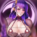 Raiden Shogun Hentai Mouse Pad