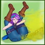 Impish GAME DEV ARC on X: A commissioned piece featuring Abigail from Stardew Valley taking a little wind-breaking break. fart girlfart fartfetish