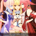 FutaFlux on X: Looks like Lumine couldnt pick a side to support Futa Futanari thanks CapnXero for text