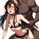 Female Kirito From Sword Art Online Micro Skirt Small Breast AI Porn