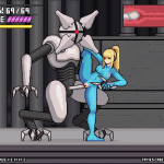 Zero Suit Samus x EMMI. by JamesCabello on Newgrounds