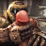 Doom Slayer masturbando