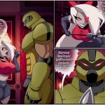 Doom x Hazbin Hotel Porn Comic english 12