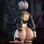 Blacked and Futa Sets. 2B. Nier Automata. NordFantasy