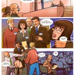 Porn comic Gangbang for the pretty doctor. Disarten Sex comic men were horny