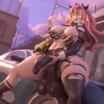 zenless zone zero nicole demara holdingnuts 1futa 3d