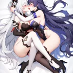 Horny Blue Eyes Kiana Kiana Kaslana Honkai Impact Furry AI Porn