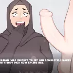 Mariam si tante seksi berhijab lagi asik dientot habis-habisan sampai mengerang keenakan