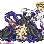 Futa Spider-Gwen vs the Venom Symbiote! by DrawItThicc on DeviantArt