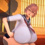 3D Hentai Super Big Tits Schoolgirl