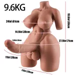 MRLsexdoll Vale: Futanari Hentai Sex Doll Torso Masturbator Big Penis