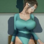 3D HENTAI Fucked gym teacher