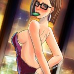 Nerdy girl repay with her body by everdark