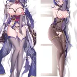 Buy Genshin Impact Raiden Shogun Hentai Dakimakura Body Pillow