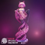 FUTANARI BEING FUCKED BY TENTACLES STL File for Cults