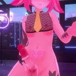 Bunny VTuber Dominates You With Futa Cock