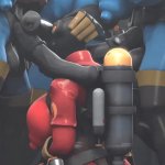 Team Fortress 2 Fempyro 1futa 3d